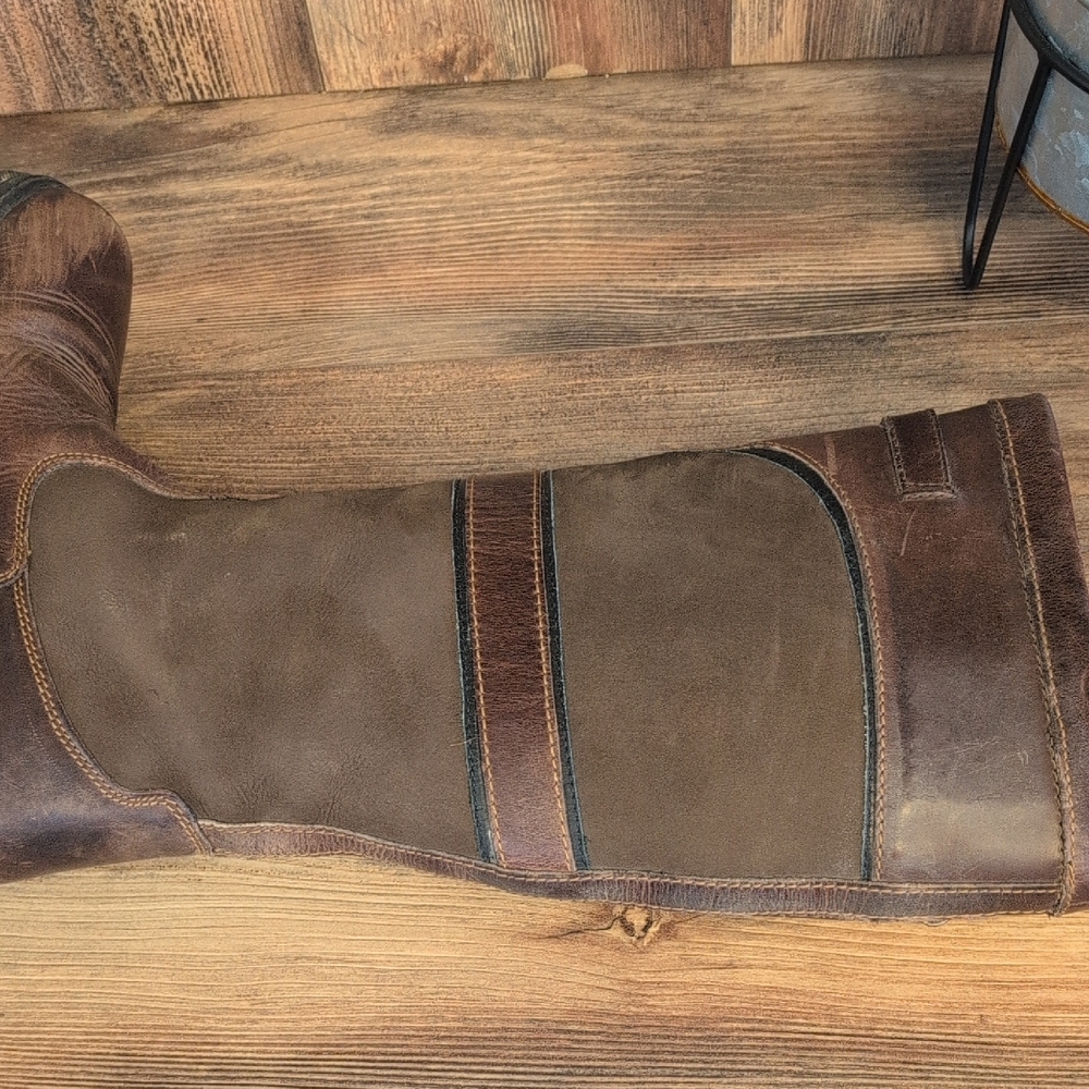 Mountain Horse Devonshire Tall Brown Leather Riding Equestrian Boots 9.5 - Picture 8 of 14